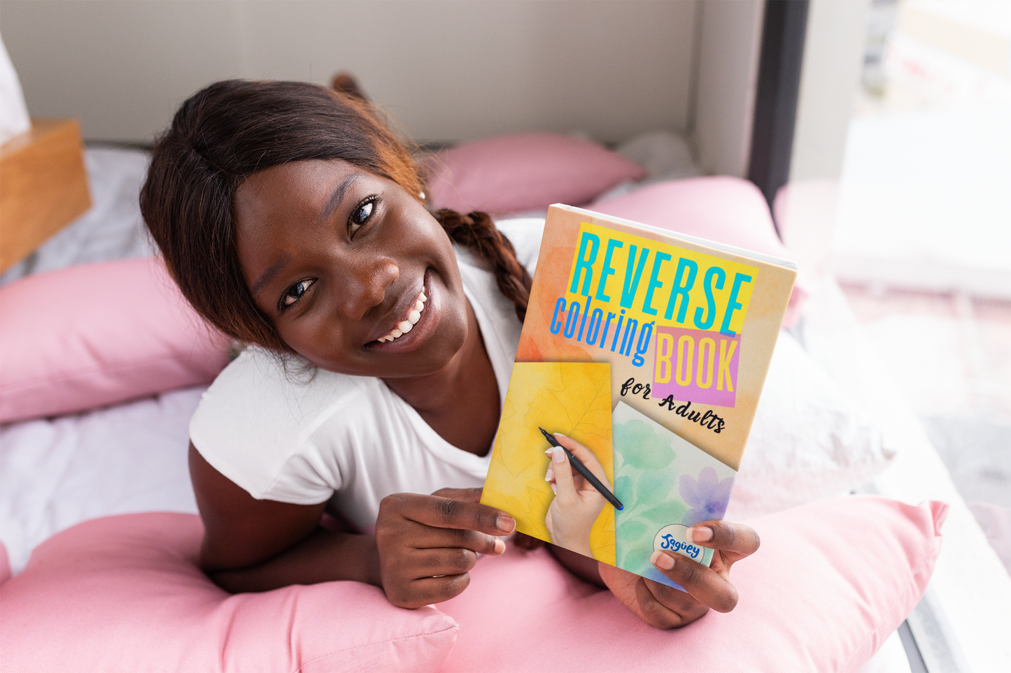 Reverse Coloring Book for Adults