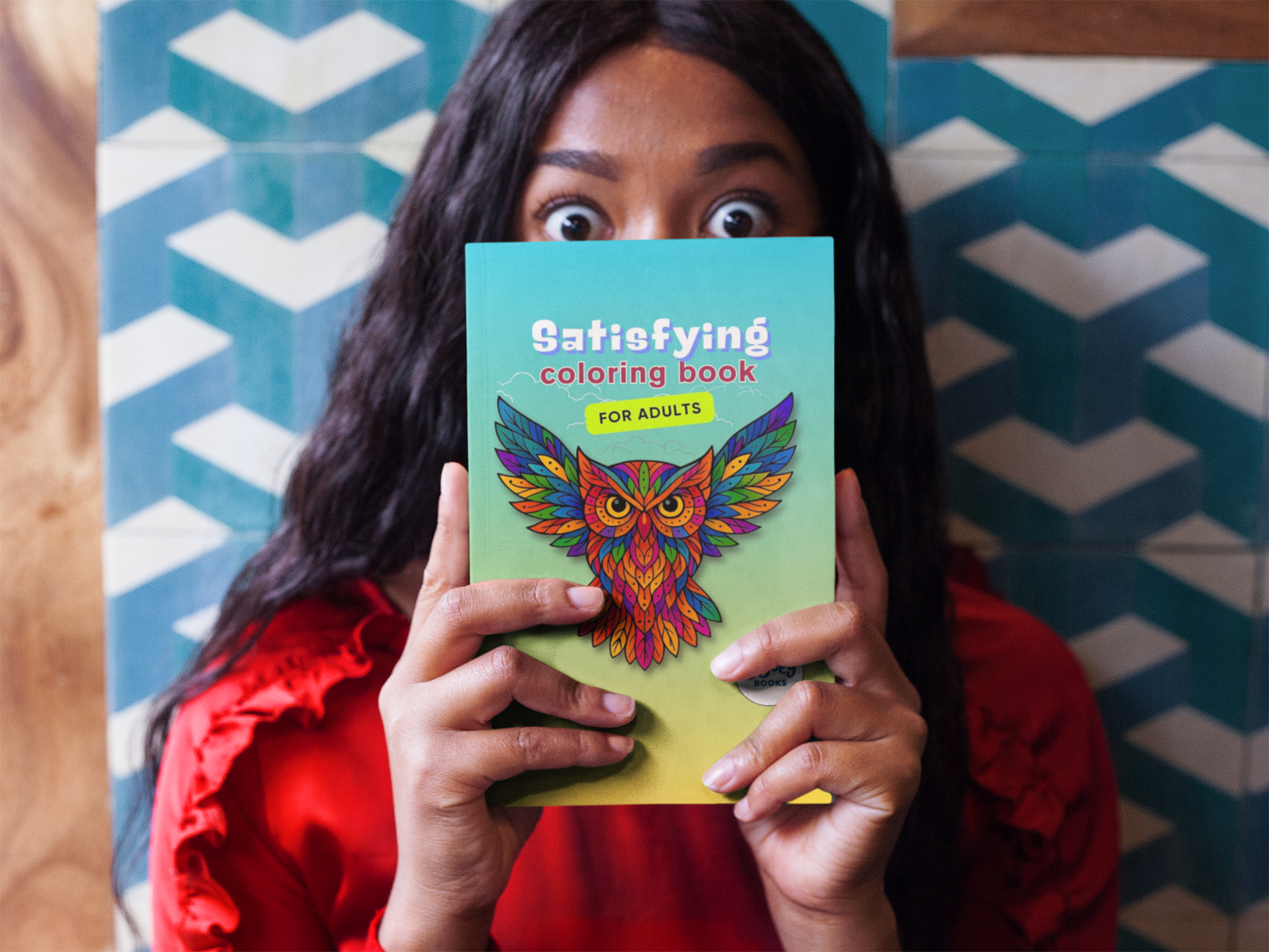 Satisfying Coloring Book for Adults