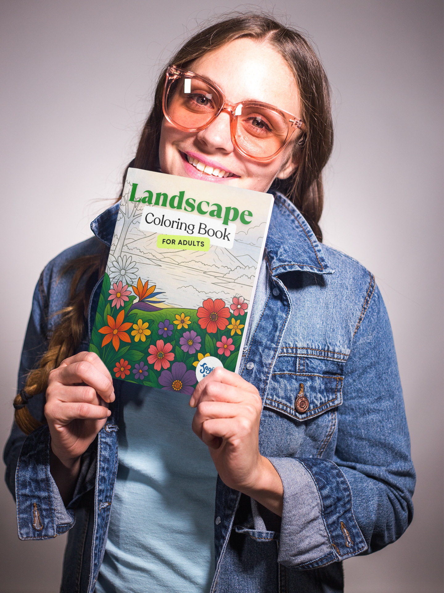 Landscape Coloring Book for Adults