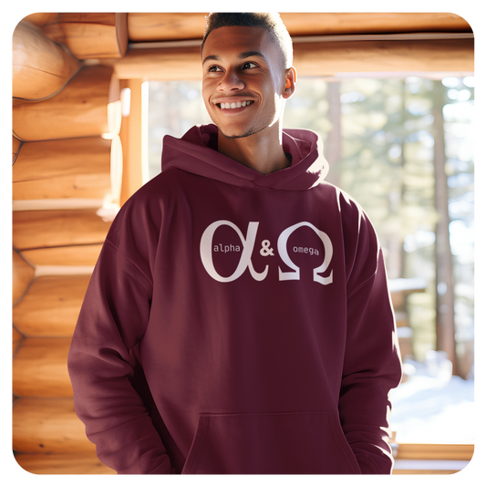 Unisex Hoodie - Alpha y Omega - BeFaithinStyle.