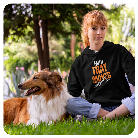 Unisex Hoodie - Faith That Moves Mountains - BeFaithinStyle.
