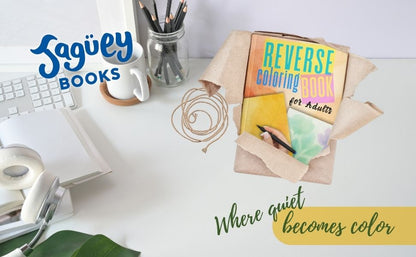 Reverse Coloring Book for Adults