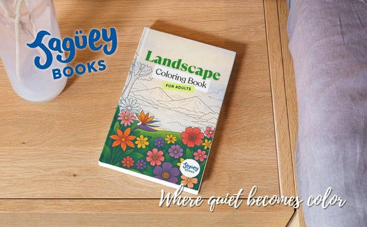 Landscape Coloring Book for Adults