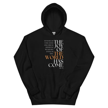 Unisex Hoodie - The Joy of the World Has Come - BeFaithinStyle.