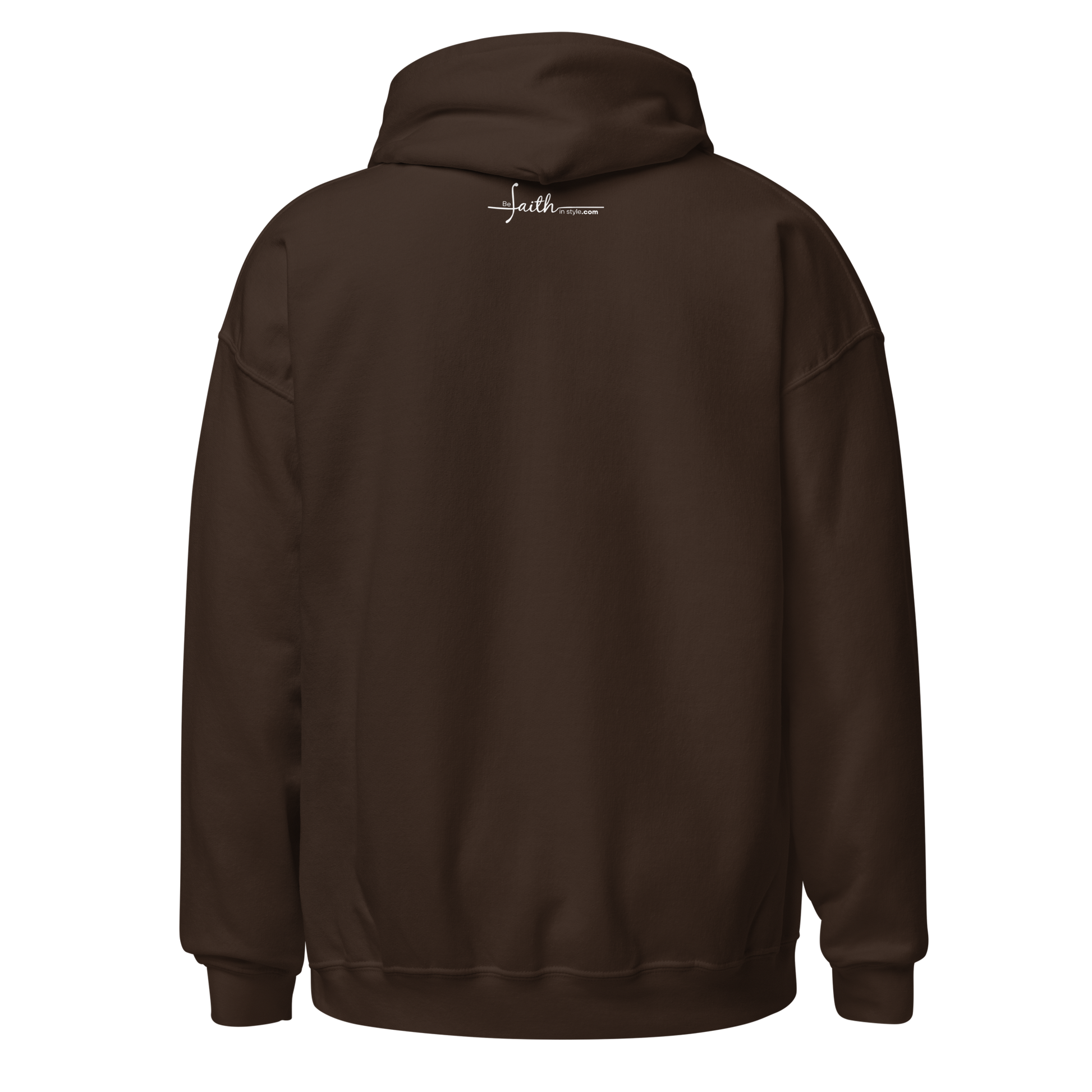 Unisex Hoodie Dark Color - Once and for All - BeFaithinStyle.
