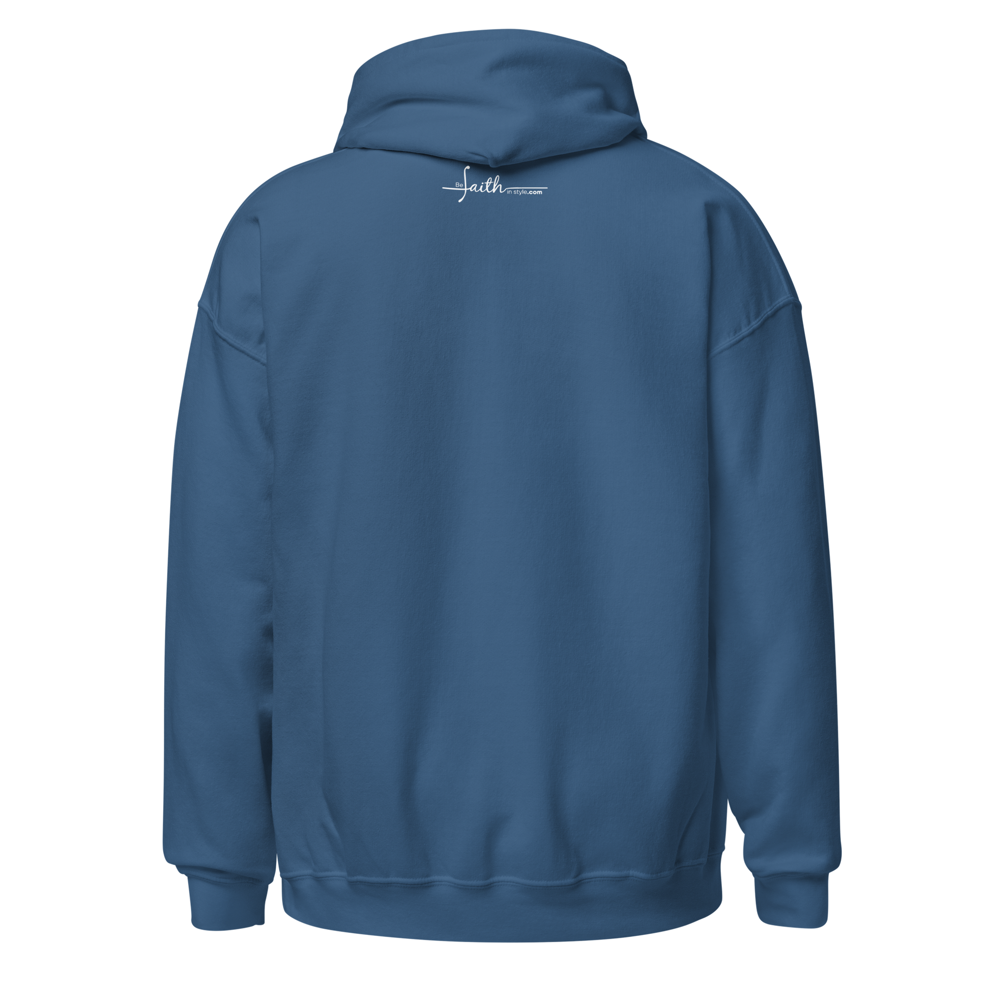 Unisex Hoodie Dark Color - Once and for All - BeFaithinStyle.