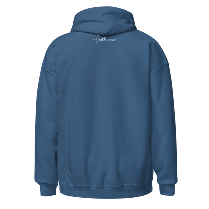 Unisex Hoodie Dark Color - Once and for All - BeFaithinStyle.