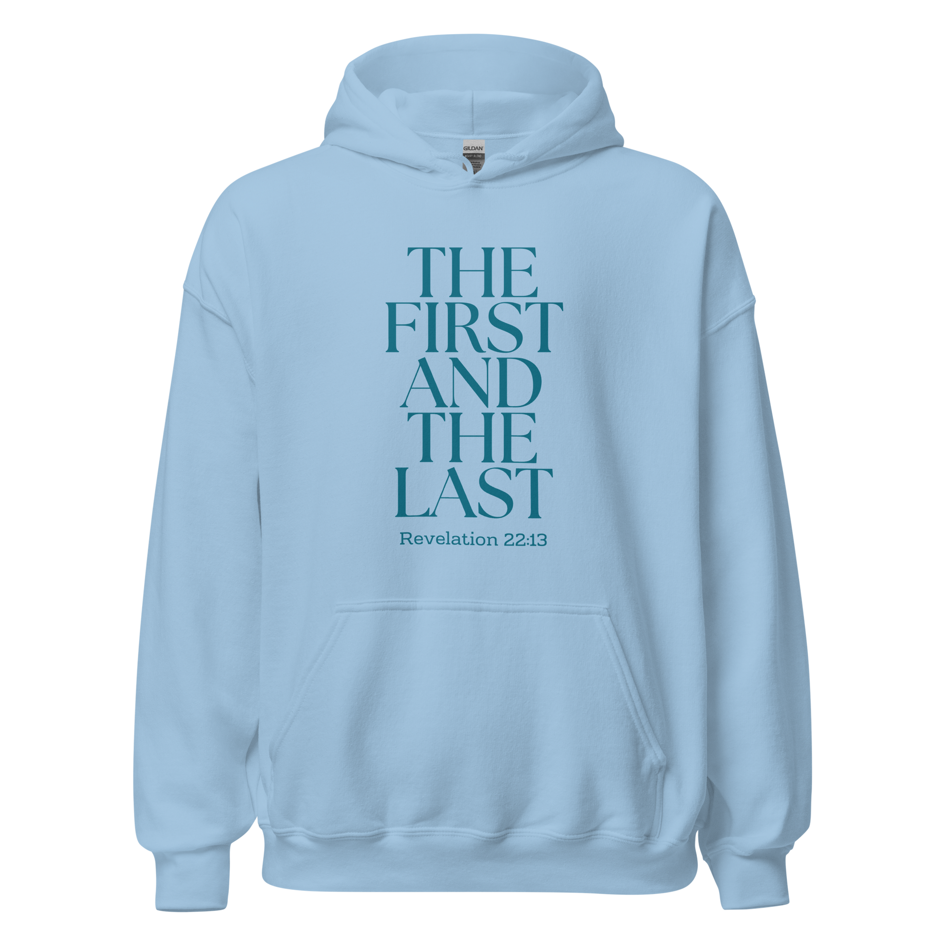 Unisex Hoodie The First and the Last - BeFaithinStyle.