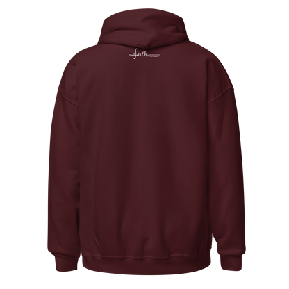 Unisex Hoodie Dark Color - Once and for All - BeFaithinStyle.