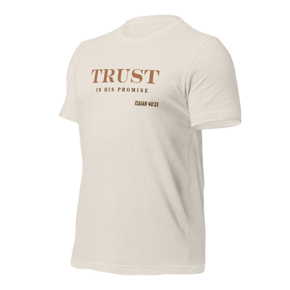 Unisex T-Shirt - Trust in His Promise - BeFaithinStyle.