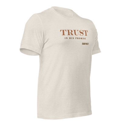 Unisex T-Shirt - Trust in His Promise - BeFaithinStyle.