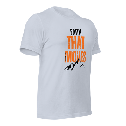 Unisex T-Shirt - Faith That Moves Mountains - ByFaithinStyle.