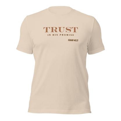 Unisex T-Shirt - Trust in His Promise - BeFaithinStyle.